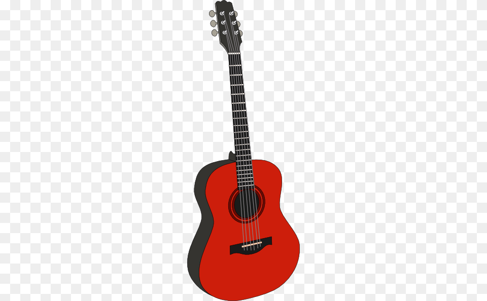How To Set Use Red Guitar Svg Vector, Musical Instrument, Bass Guitar Free Transparent Png