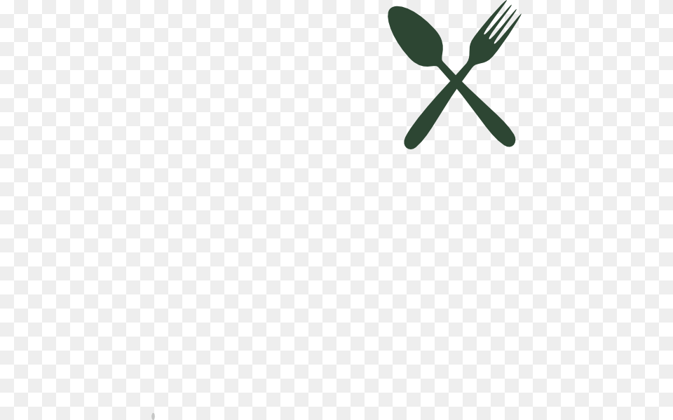 How To Set Use Small Green Silverware Clipart, Cutlery, Fork, Spoon Png Image