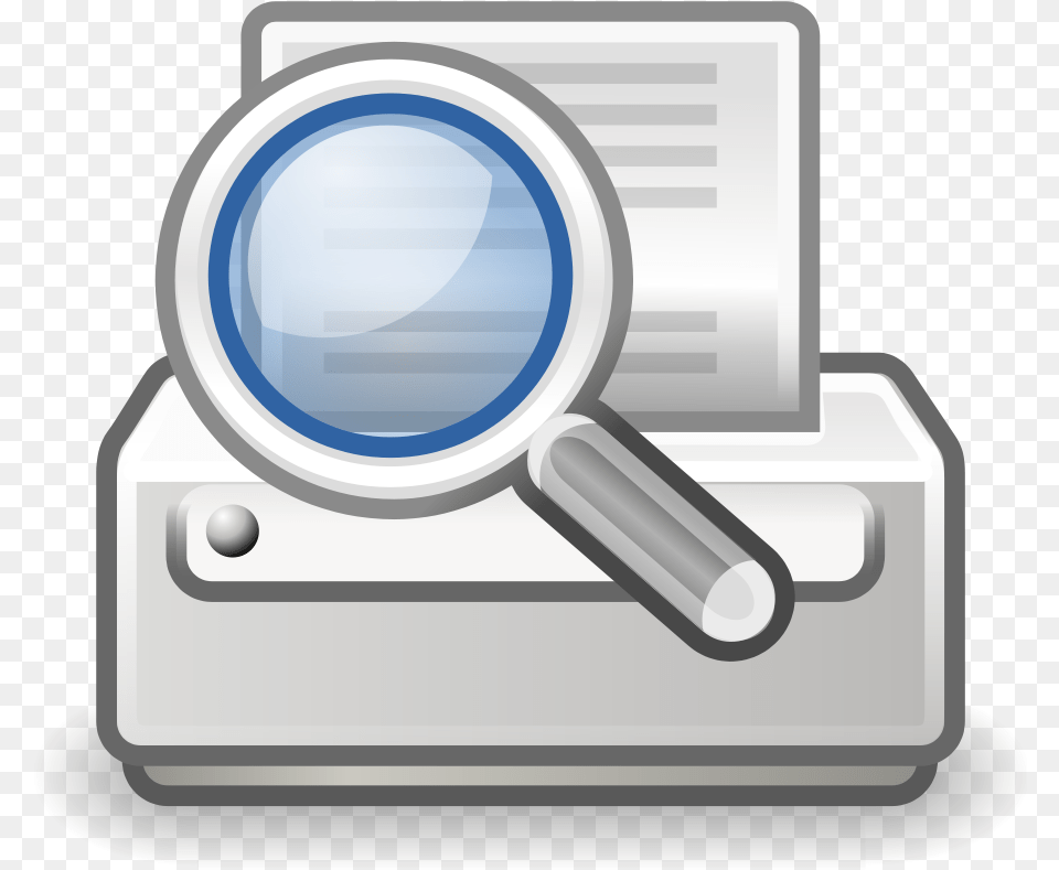 How To Set Use Tango Document Print Preview Icon Print Preview Icon, Magnifying Free Png Download