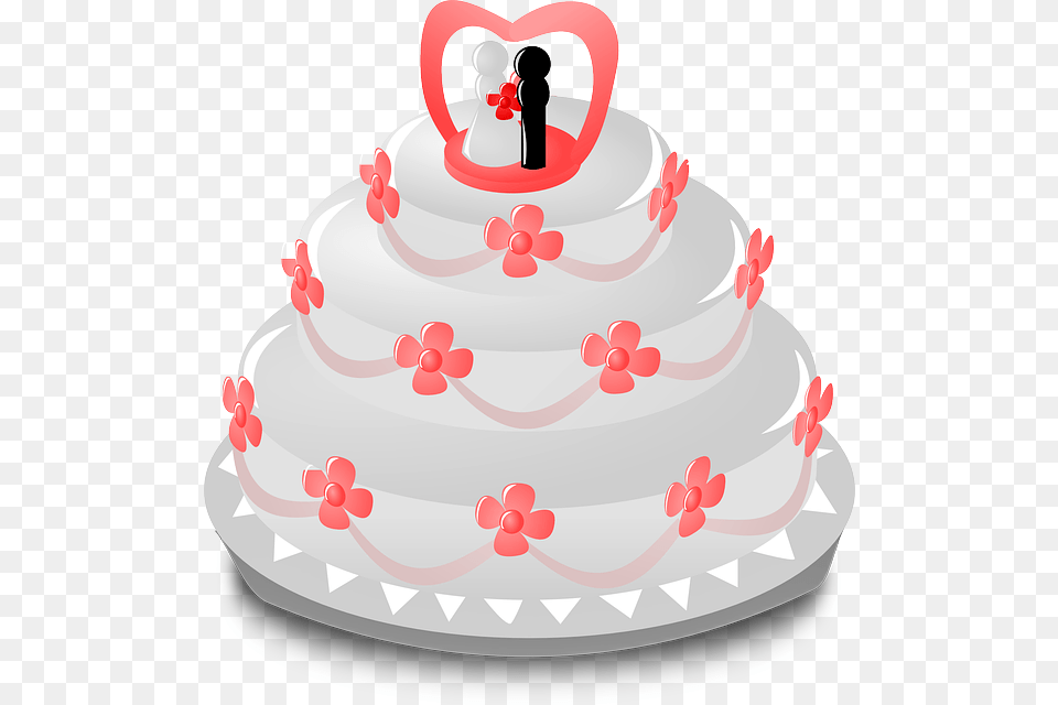 How To Set Use Wedding Cake Svg Vector Wedding Cake Picture To Download, Birthday Cake, Cream, Dessert, Food Png Image