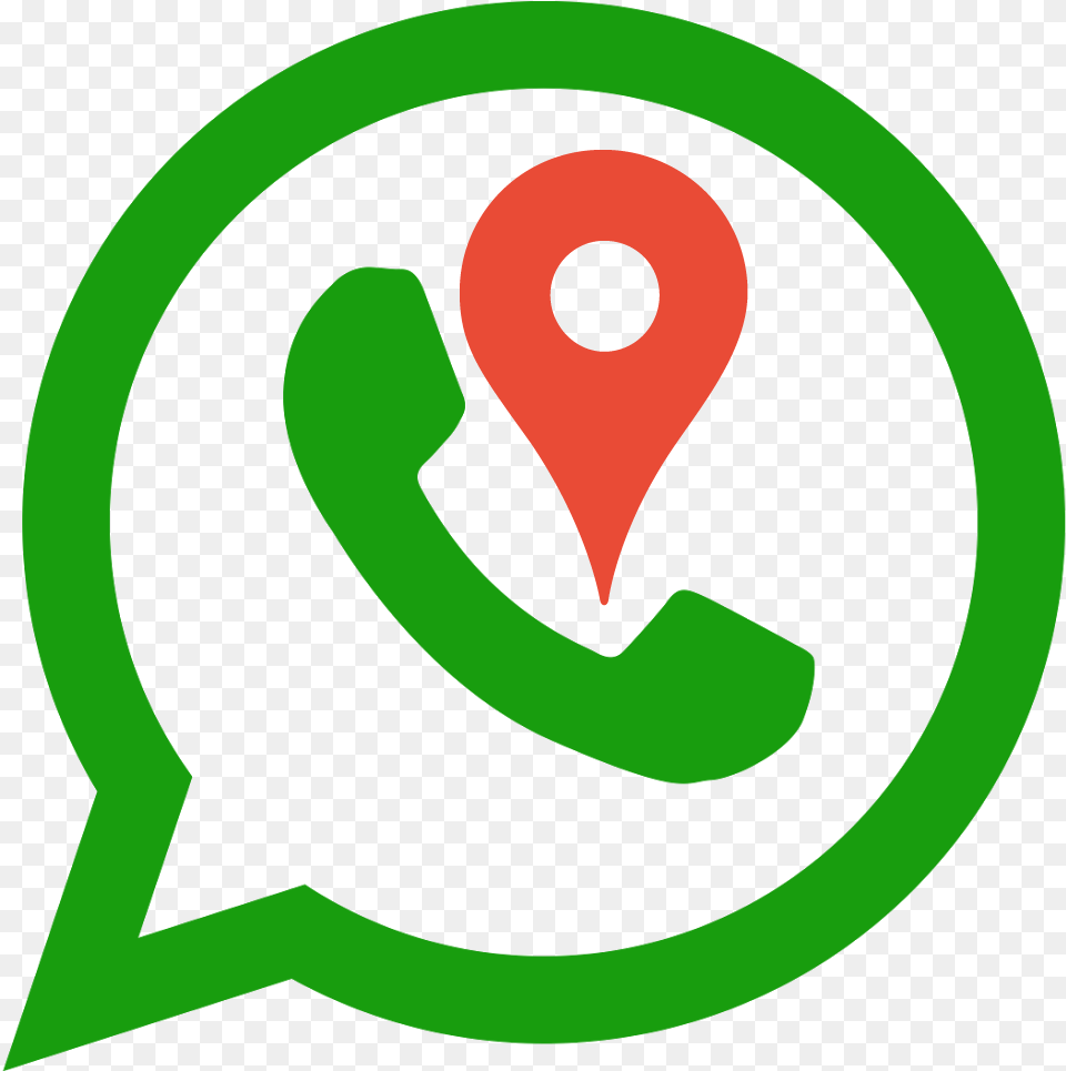 How To Share Live Location Through Whatsapp Whatsapp Logo Transparent Background, Green, Symbol Png