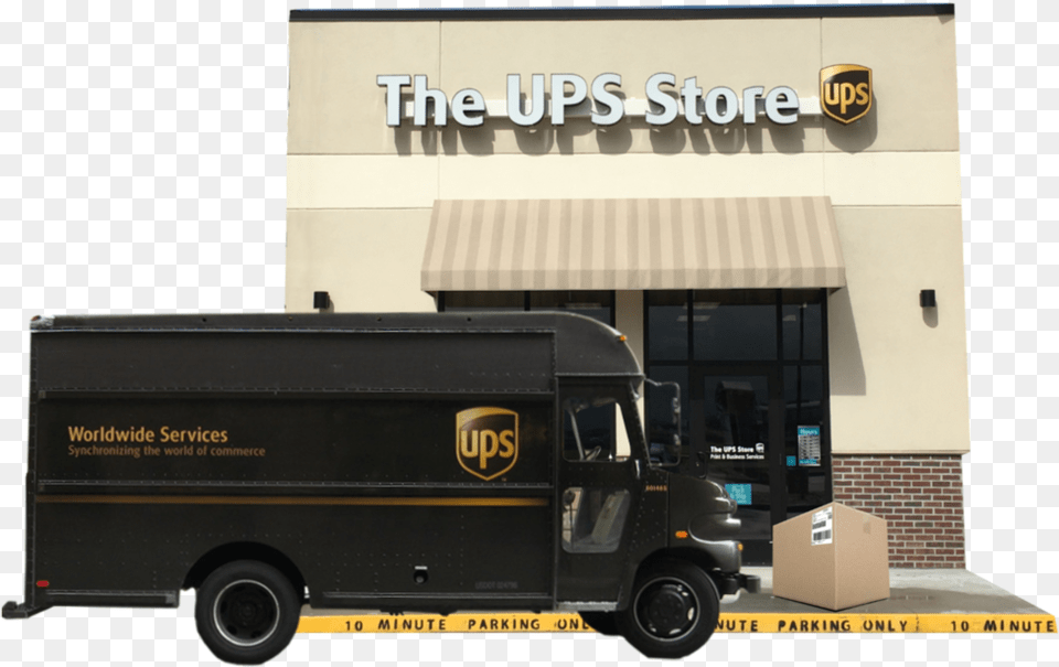 How To Ship Ups Pic Food Truck, Box, Cardboard, Carton, Person Free Png Download