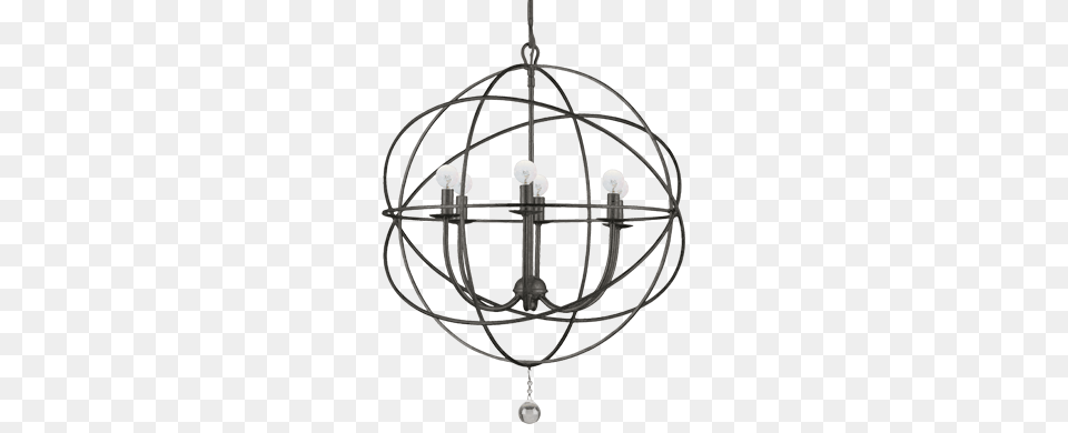 How To Size Your Chandelier, Lamp Free Png Download