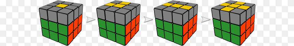 How To Solve The Yellow Top Edges On The Rubiks Cube, Toy, Rubix Cube Free Png Download