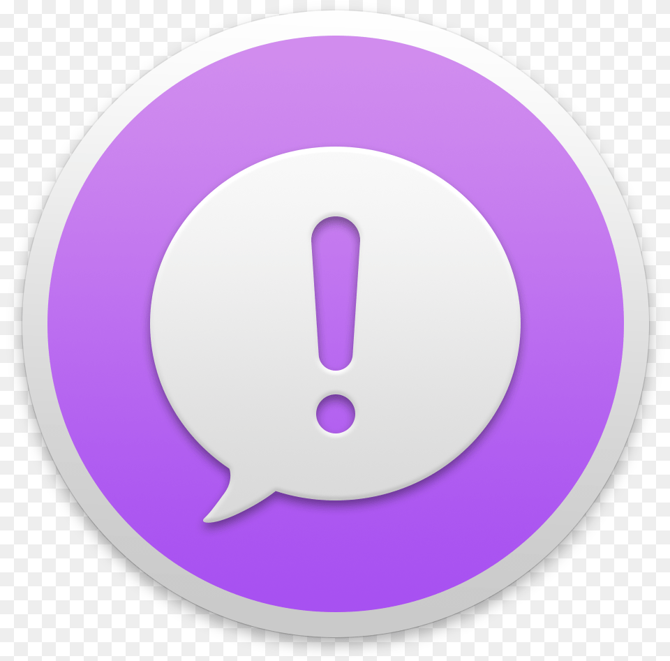 How To Submit Feedback And Bug Reports Apple Dot, Disk, Purple, Text Png