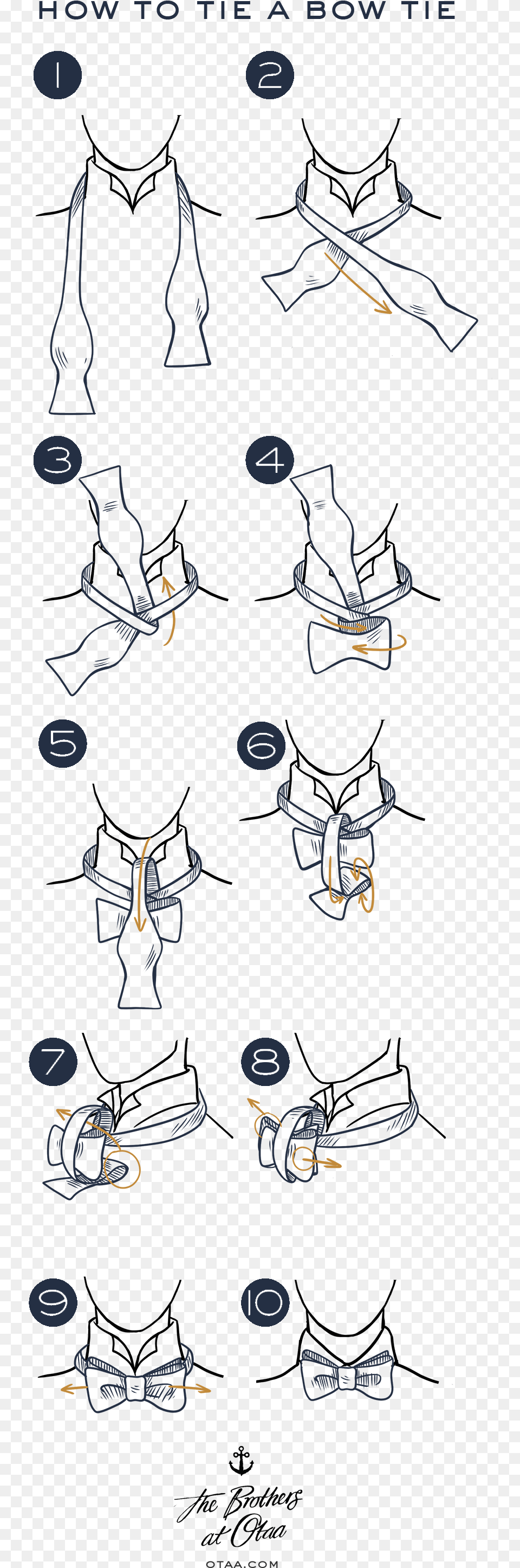 How To Tie A Bow Tie Cartoon Png