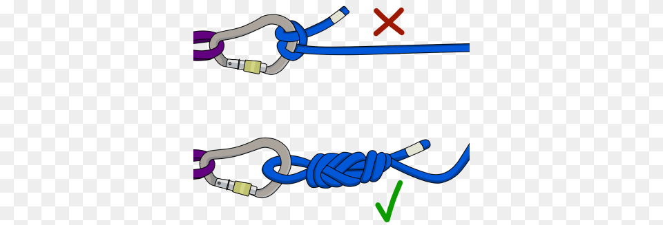 How To Tie A Clovehitch, Knot, Bow, Weapon Free Transparent Png