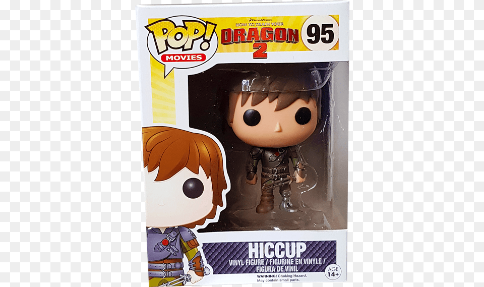 How To Train Your Dragon Funko Pop Movies How To Train Your Dragon 2 Hiccup, Baby, Person, Toy, Advertisement Free Transparent Png