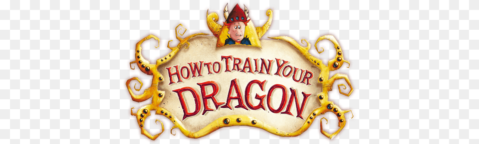 How To Train Your Dragon Series Train Your Dragon Book Logo, Circus, Leisure Activities, Carnival, Birthday Cake Free Png Download