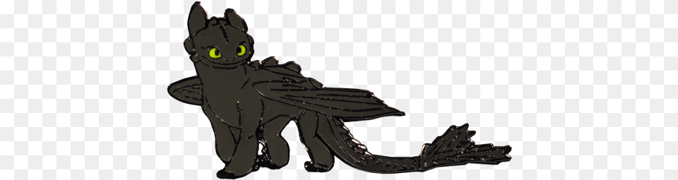 How To Train Your Dragon Toothless Enamel Pin Train Your Dragon Toothless, Animal, Cat, Mammal, Pet Png