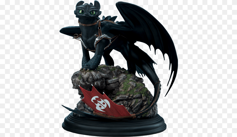 How To Train Your Dragon Toothless Statue Train Your Dragon Toothless Figurine, Accessories, Ornament Free Png Download