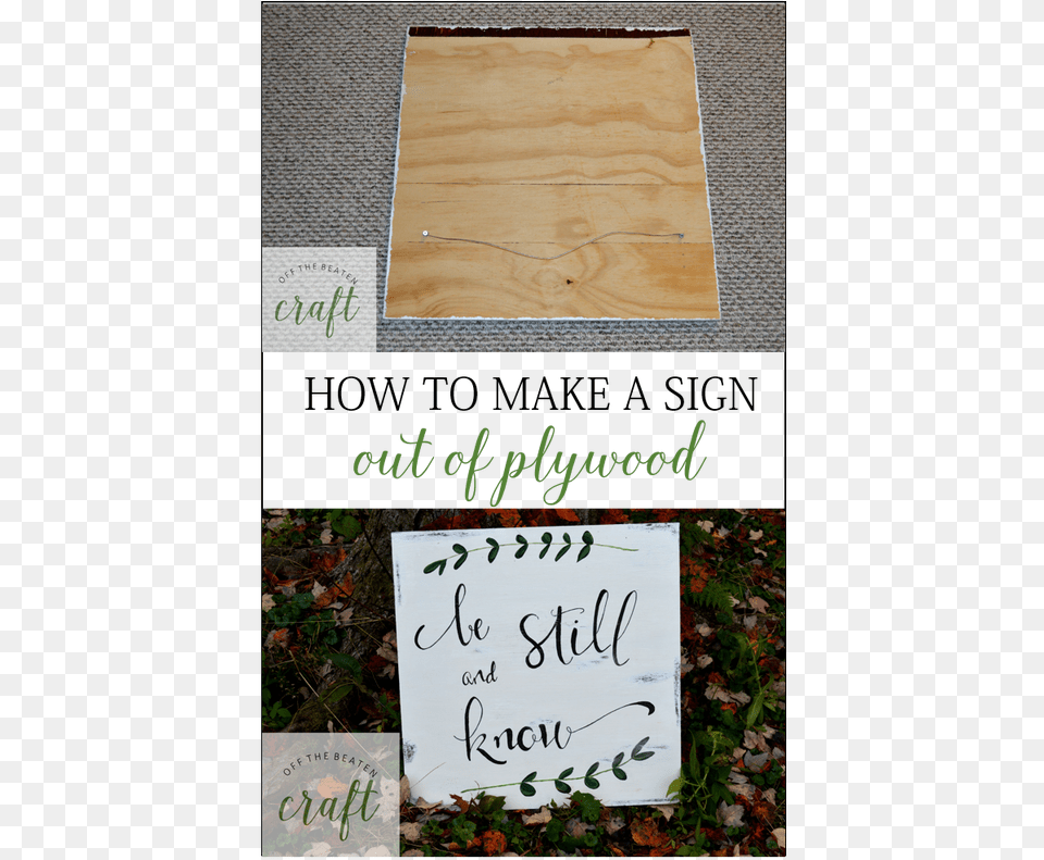 How To Turn A Piece Of Plywood Into A Rustic Sign Do It Yourself, Wood, Handwriting, Text, Calligraphy Png Image