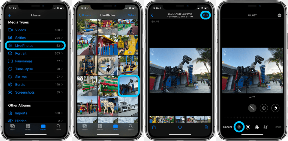 How To Turn Of Live Photos For Existing Pictures Controls For Airpod Pros, Electronics, Mobile Phone, Phone, Person Free Png