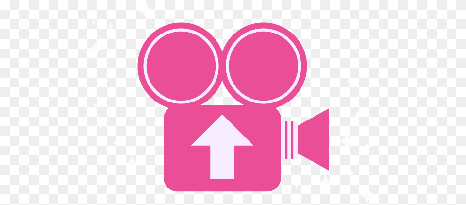 How To Upload Videos Pink Video Camera Icon, Accessories, Formal Wear, Tie Free Transparent Png