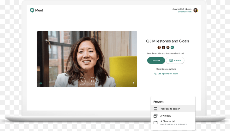 How To Use Google Hangouts For Team Google Meet, Adult, Female, Person, Woman Png