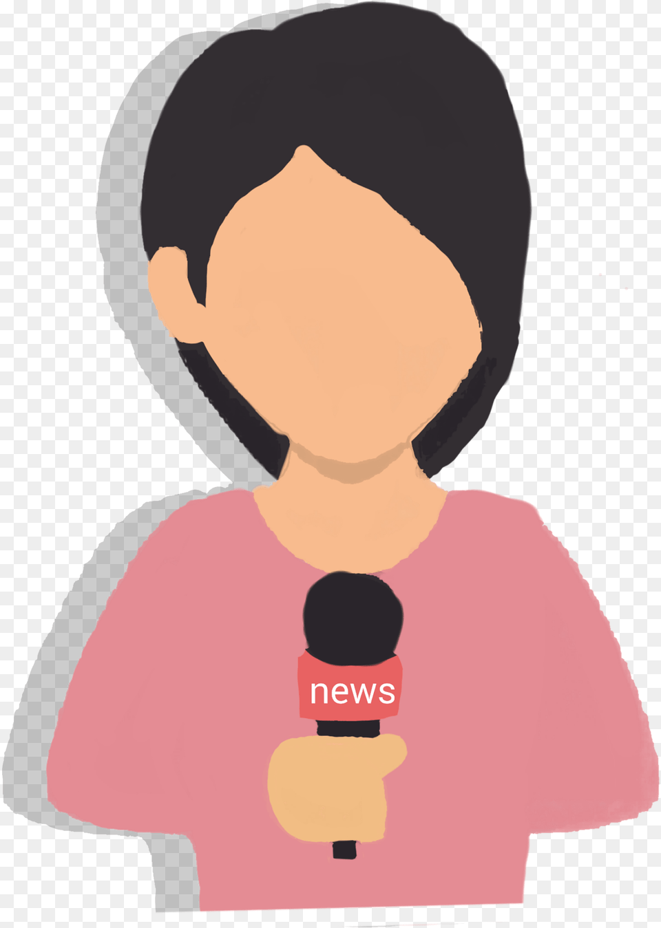How To Use Haro Cartoon Reporter, Microphone, Electrical Device, Baby, Person Free Transparent Png