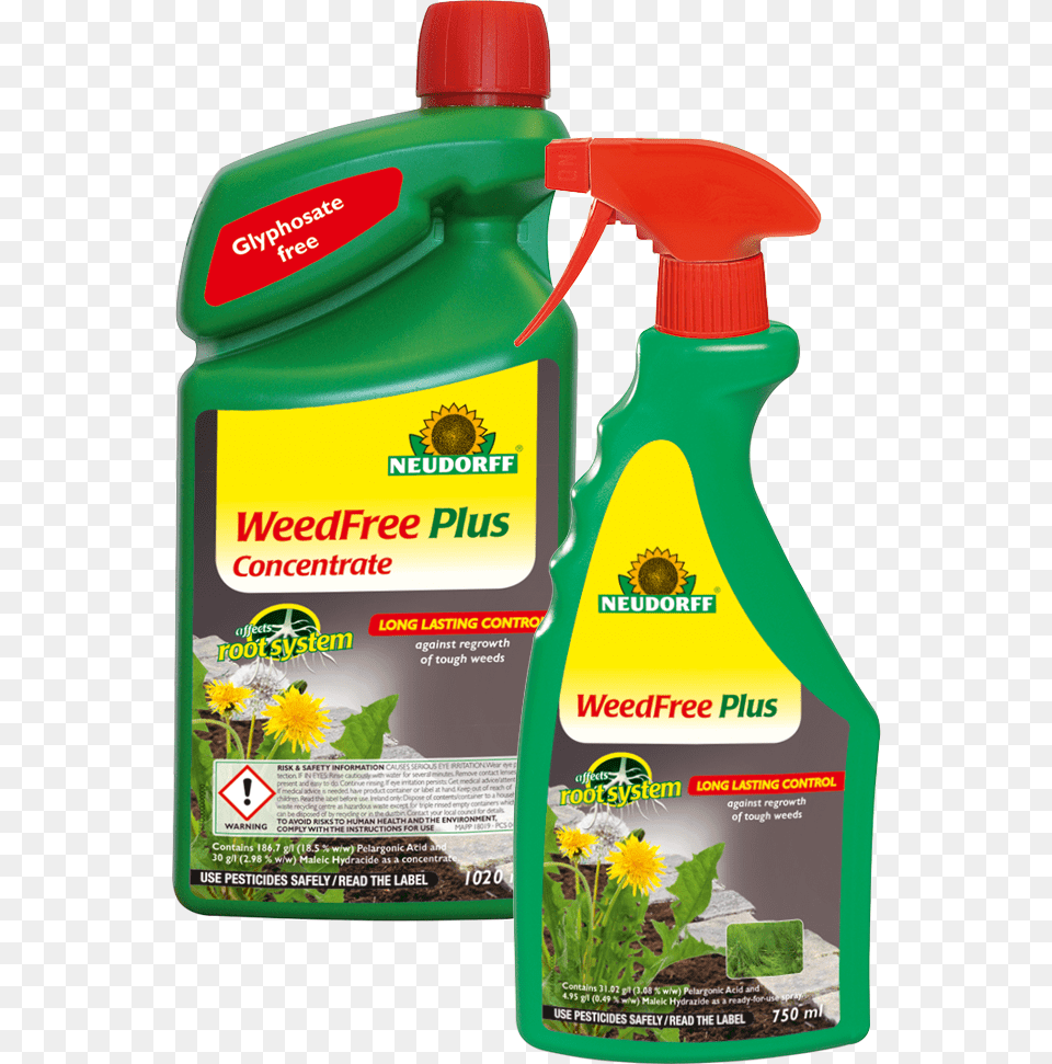 How To Use Neudorff39s Weedkillers Neudorff, Herbal, Herbs, Plant, Bottle Free Png Download