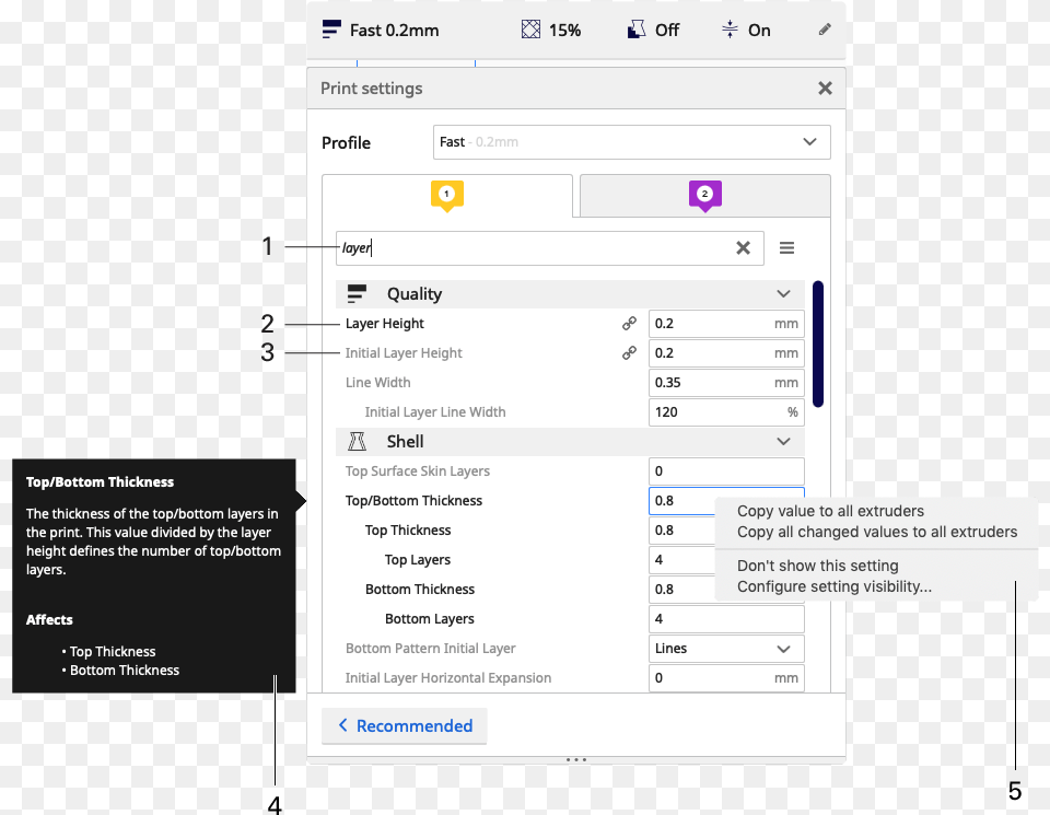 How To Use The Custom Print Settings In Vertical, Page, Text Free Transparent Png