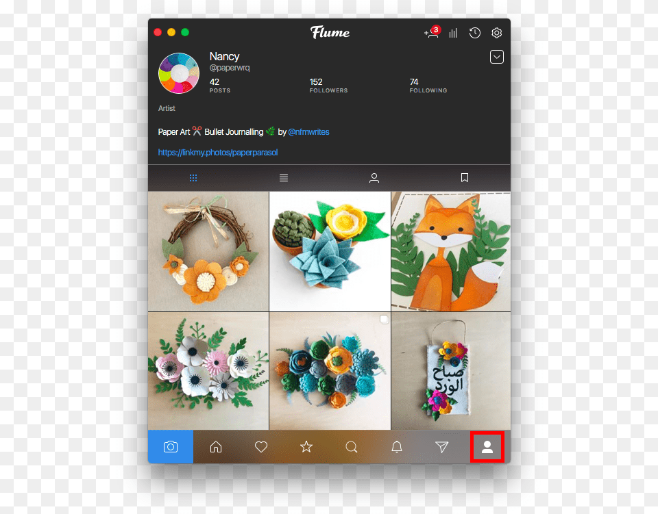 How To View Saved Instagram Photos On A Pc Flume1 See Bookmarks On Instagram, Flower, Plant, Rose, Art Png