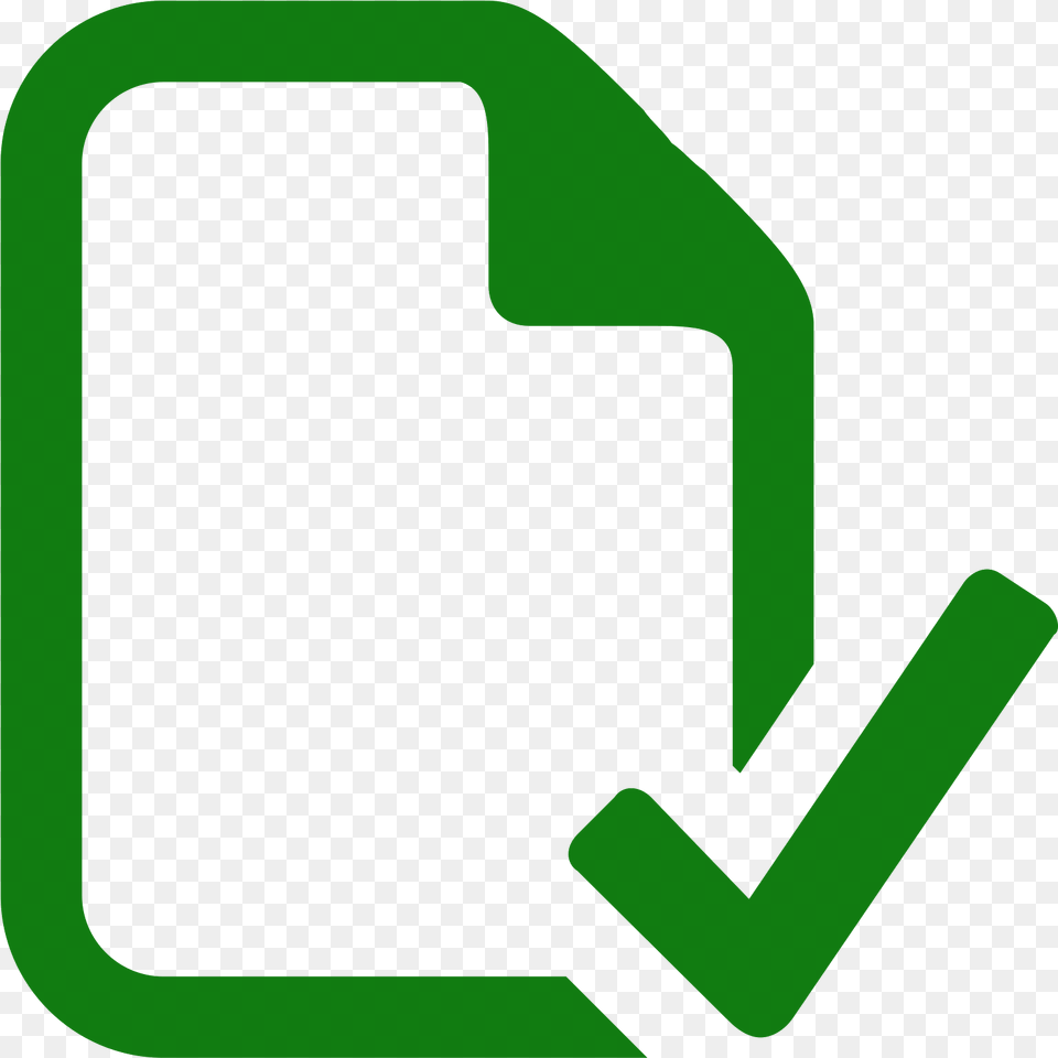 How To Write Out A Check, Green, Symbol, Recycling Symbol Png Image