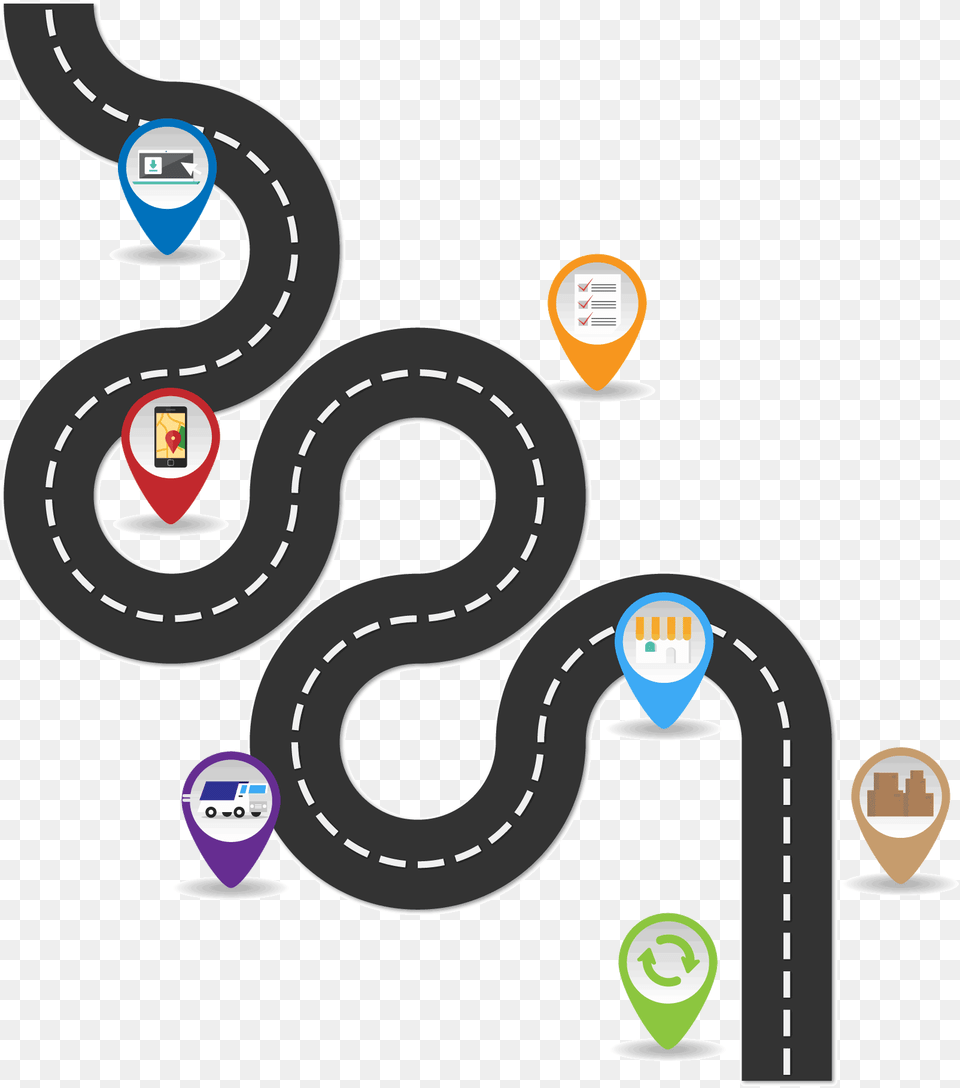 How We Work Tyrelessly Road Infographic, Device, Grass, Lawn, Lawn Mower Free Png Download