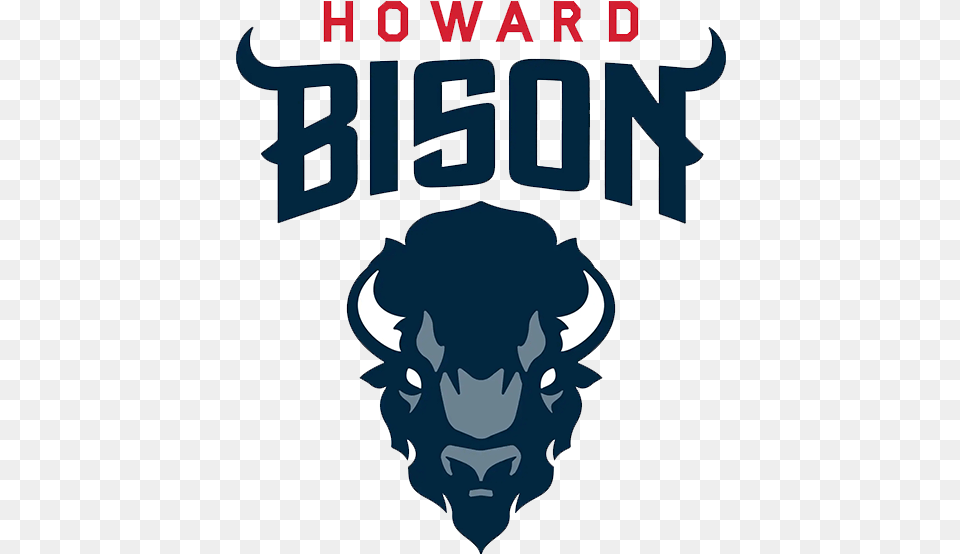 Howard Bison Logo Evolution History And Meaning Bison Howard University Logo, Animal, Book, Buffalo, Mammal Png