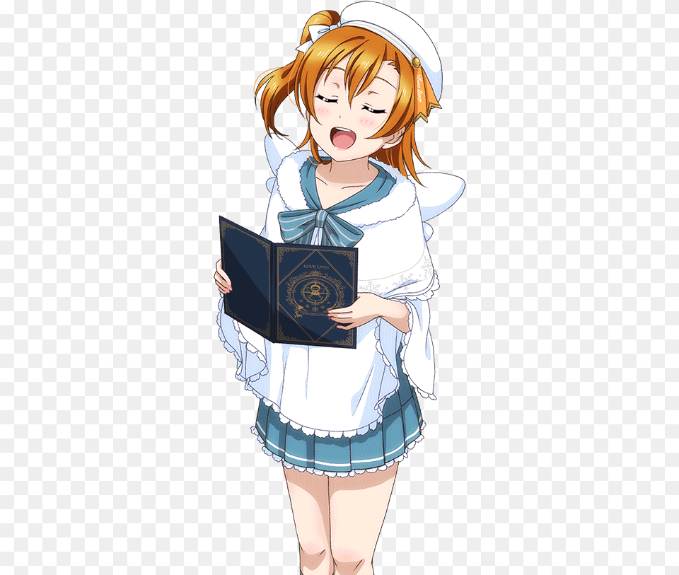 However This Card Kousaka Honoka Christmas Cosplay, Book, Publication, Comics, Adult Free Png