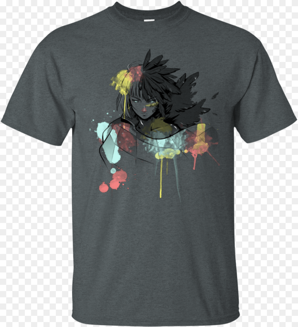 Howl Watercolor Ghibli T Shirt, Clothing, T-shirt, Head, Face Free Png Download