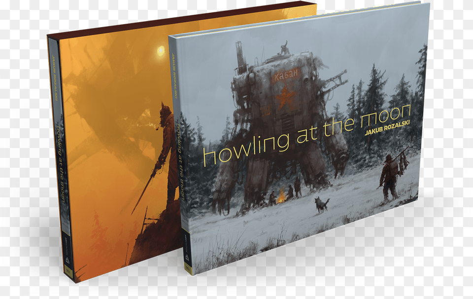 Howling At The Moon Howling At The Moon Jakub Rozalski, Book, Publication, Person, Advertisement Png