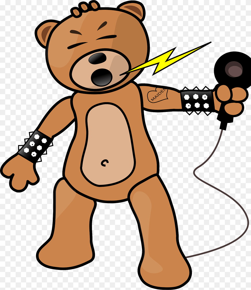 Howling Bear Clipart, Baby, Person, Electronics, Phone Free Transparent Png