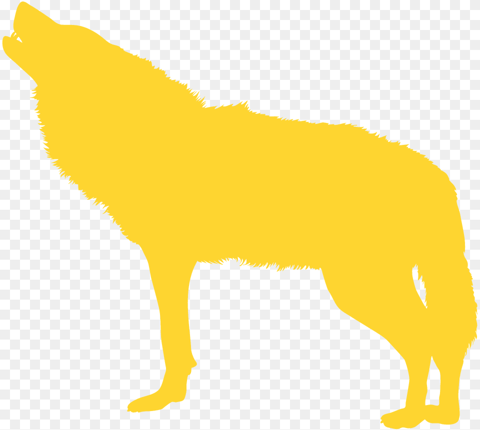 Howling Wolf Silhouette, Animal, Canine, Coyote, Dog Free Transparent Png