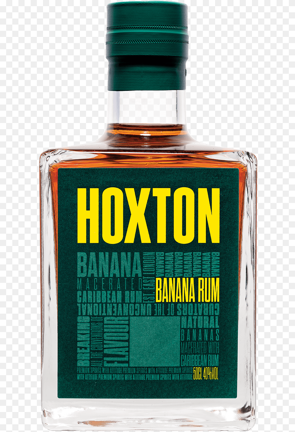 Hoxton Banana Rum Hoxton Banana Rum, Alcohol, Beverage, Bottle, Cosmetics Png Image