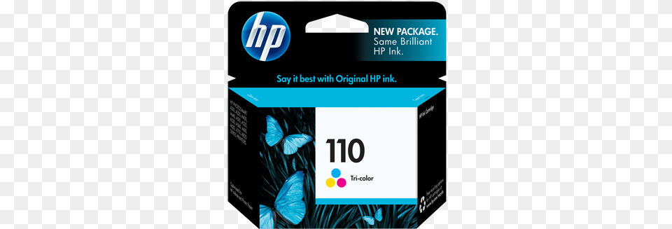 Hp 110 Tri Color Original Ink Cartridge Hp 110 Tri Color Cartridge, File, Text Free Png
