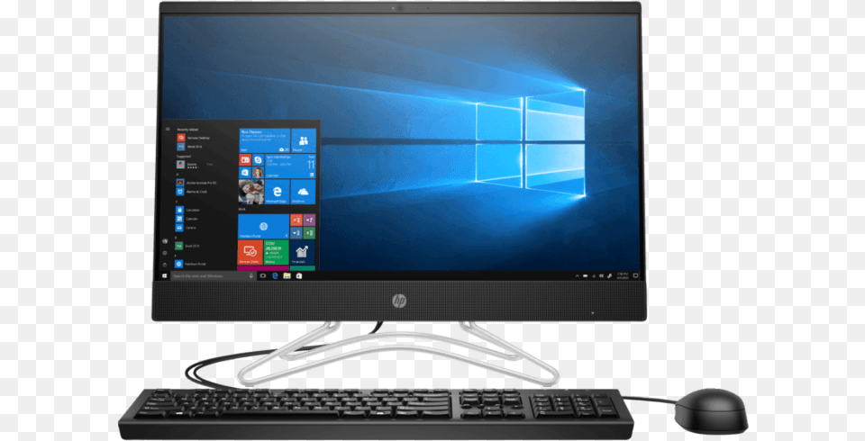 Hp 200 G3 Hp 200 G3 All In One Pc, Computer, Electronics, Laptop, Monitor Png Image