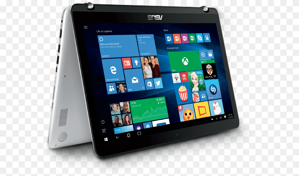 Hp Envy X360, Computer, Electronics, Tablet Computer, Surface Computer Free Transparent Png