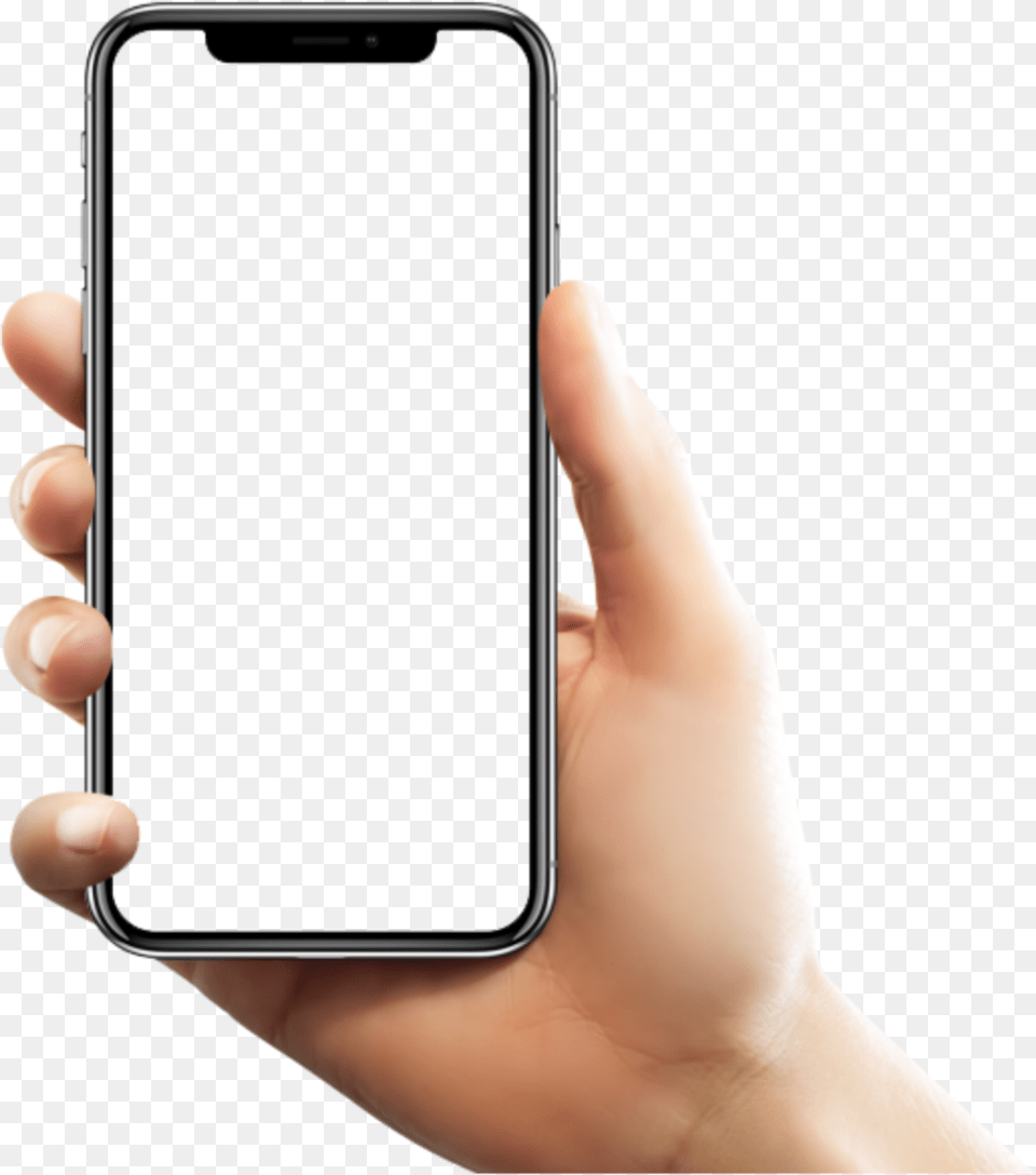 Hp Handphone Mobile Frame Hand Iphone X, Electronics, Mobile Phone, Phone Free Transparent Png