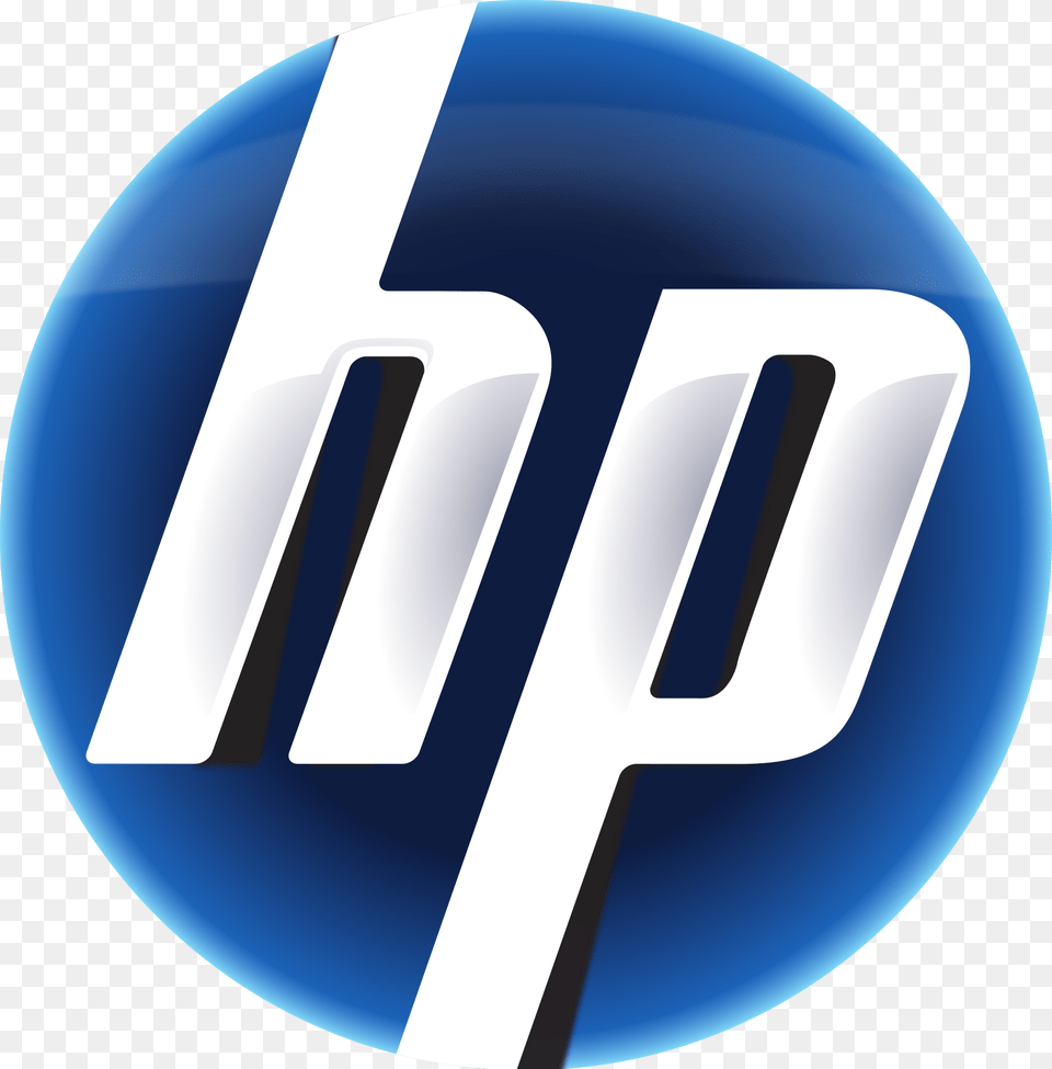 Hp Logo Hewlett Packard Logo, Disk, Cutlery, Symbol, Fork Free Transparent Png