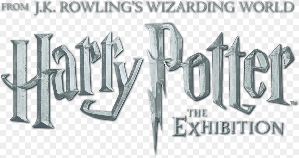 Hp Logo Horizontal Claro Wizarding World Of Harry Potter, Text, Book, Publication, Art Png Image