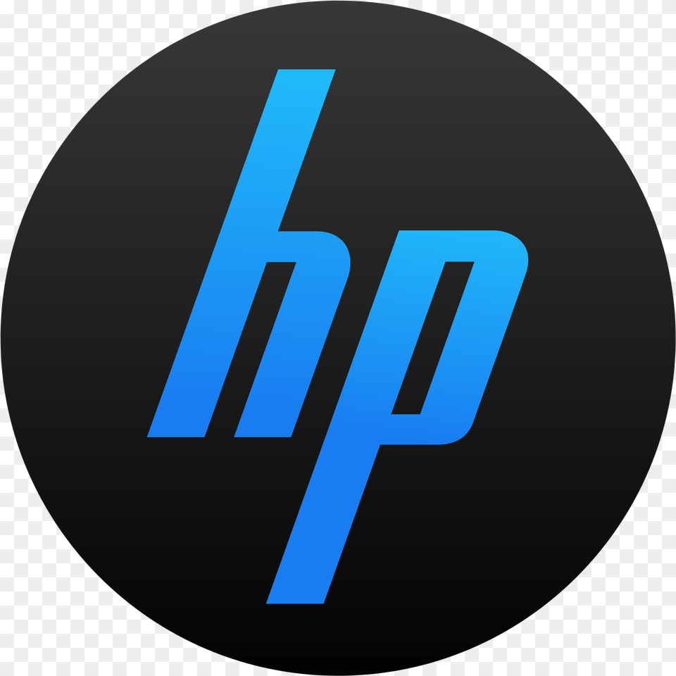 Hp Logo Hp Logo Svg, Disk, Text Free Transparent Png