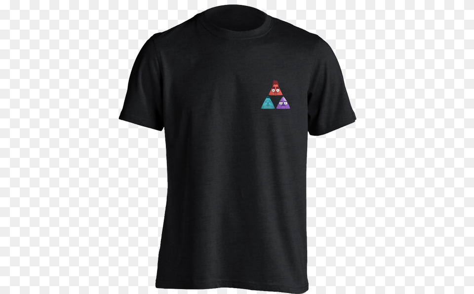 Hp Omen T Shirt, Clothing, T-shirt, Triangle Png Image