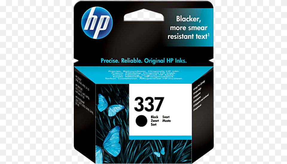 Hp Original 336 Black Ink Cartridge Hp 337 Ink Cartridge, Advertisement, Poster, Computer Hardware, Electronics Png Image