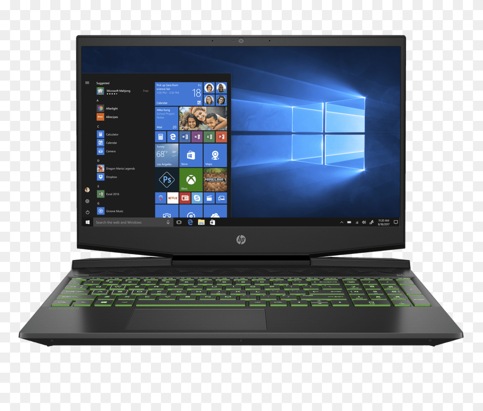 Hp Pavilion Gaming Laptop 15, Computer, Electronics, Pc Free Transparent Png