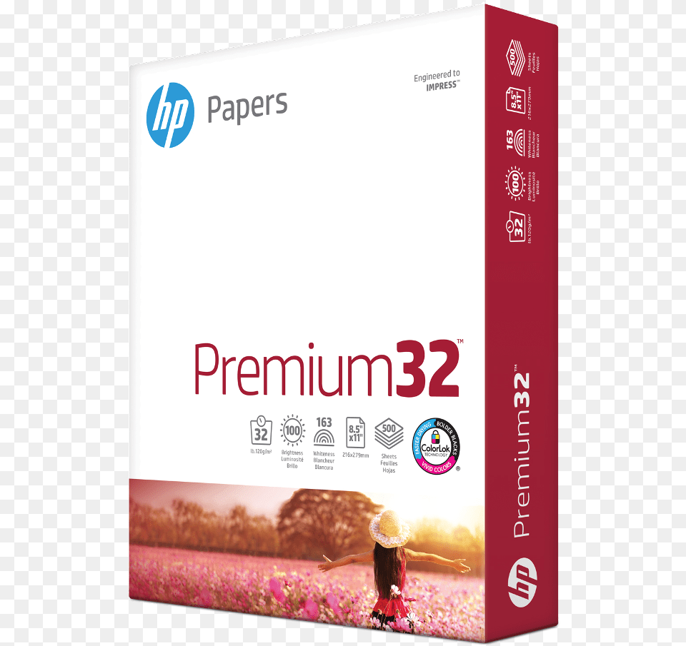 Hp Premium Laserjet Paper, Adult, Advertisement, Female, Person Free Transparent Png