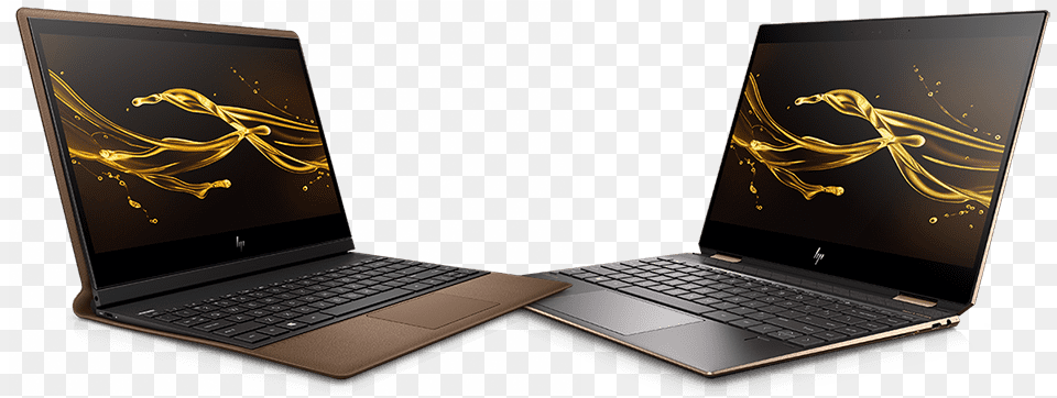 Hp Spectre Showdown Hp Spectre X360 Dark Ash Silver Vs Poseidon Blue, Computer, Electronics, Laptop, Pc Free Png