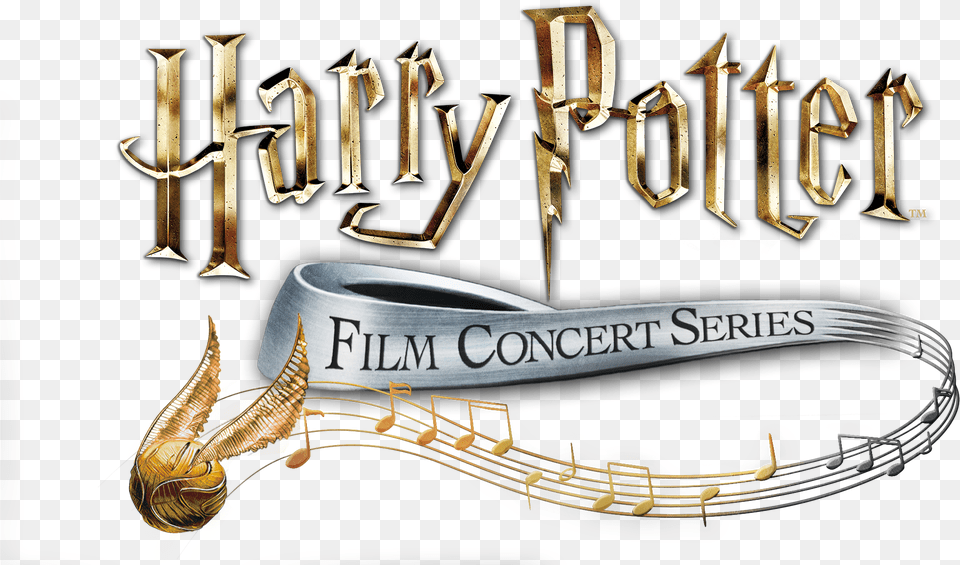 Hpfcs Logo Harry Potter Concert Logo, Book, Publication, Sword, Weapon Png