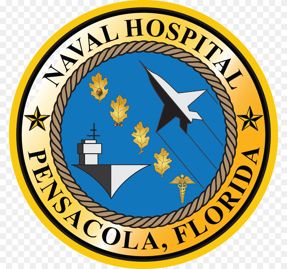 Hplogo Naval Hospital Pensacola Logo, Emblem, Symbol, Badge Free Png Download