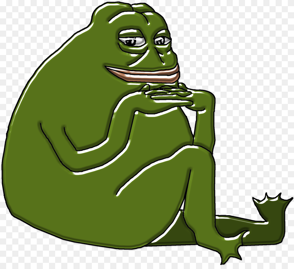 Hq Toad Pepe The Frog Know Your Meme, Green, Adult, Amphibian, Animal Free Transparent Png