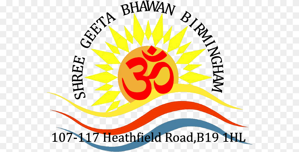 Hree Geeta Bhawan Temple Hindu Priest Services Birmingham Circle, Logo Free Png