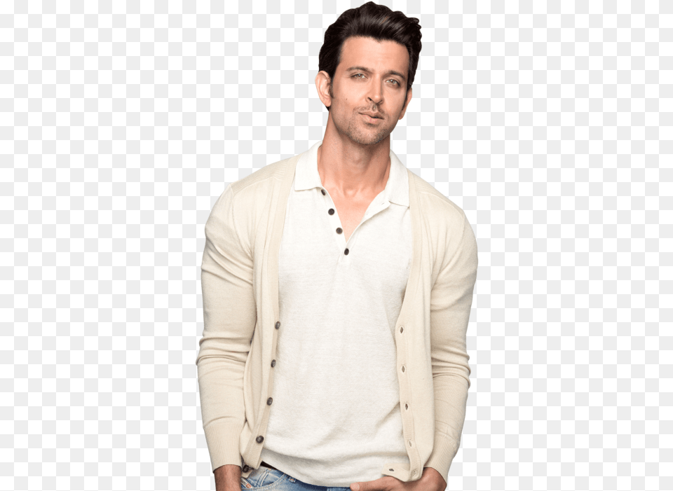 Hrithik Roshan Image Download Searchpng Hrithik Roshan War Look, Sweater, Clothing, Knitwear, Long Sleeve Free Png