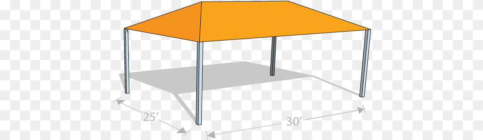 Hs 2530 Hip Shade Structure Coffee Table, Canopy, Outdoors, Crib, Furniture Free Png Download